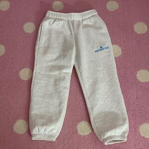 Pink Palm Puff Sweatpants